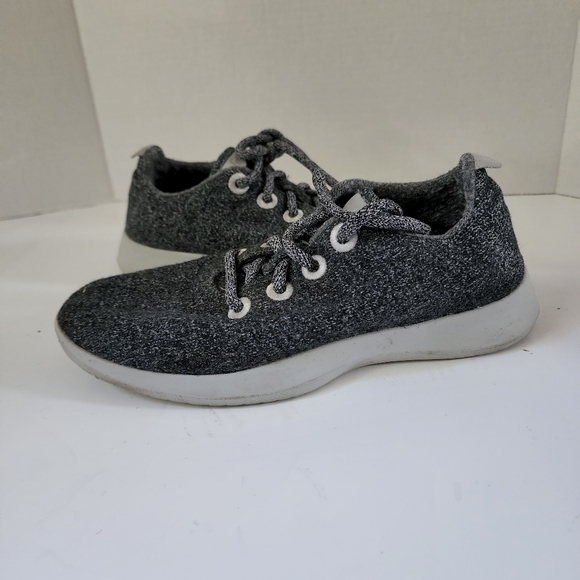 Allbirds Women's Wool Runners Natural Gray Sneakers Size 7 - Picture 1 of 5